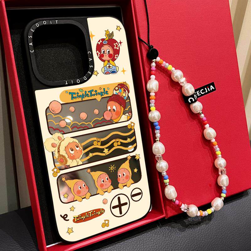 C家联名MagSafe磁吸音乐播放器星星人适用iphone17手机壳16promax苹果15pro镜面14plus趣味13可爱12情侣Air女