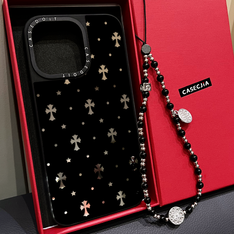 C家联名MagSafe磁吸潮牌十字架适用iphone17手机壳16promax苹果15pro镜面保护套14plus高级感13女Air小众12,3C数码配件,手机保护套/壳,淘宝优惠券,粉丝福利购,淘宝优惠卷