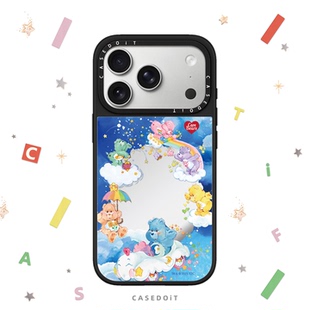 C家联名MagSafe磁吸carebears软糖小熊适用iphone17手机壳16promax苹果15pro镜面14plus可爱13卡通12日韩Air