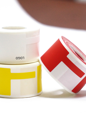 开玛 K5103 线缆标签 60mm*40mm+35mm带logo 150片/盒（单价：盒）白色