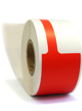 开玛 DX0038 线缆标签 45mm×30mm+35mm 200片/卷 红色