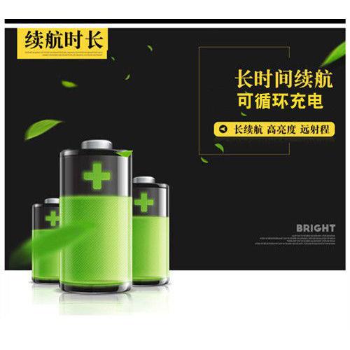 LED高亮强光远射锂电可充电头灯 户外头戴夜骑钓鱼夜钓矿灯手电筒