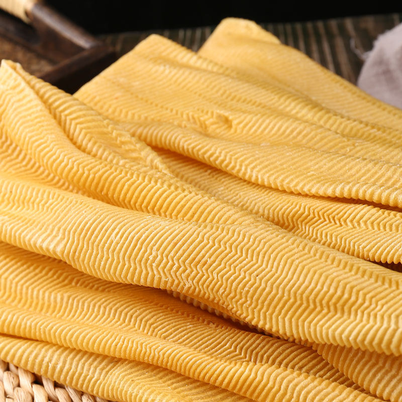 加厚素牛排豆皮油豆腐皮干货大豆蛋白人造肉辣片炸串卤煮豆制品