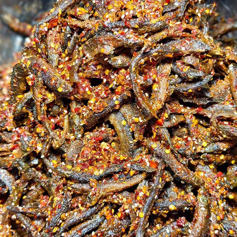 桂东泥鳅干农家自制下饭菜酒菜500克香辣泥鳅干湖南特产郴州干货