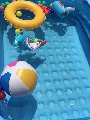 塑料儿童充气游泳池户外大型室内家用防磨加厚pv泳池海洋球池