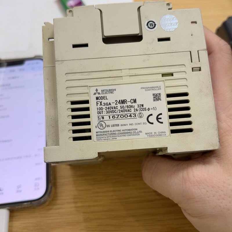 (议价)三菱FX3GA-24MR-CM PLC模块,实物拍摄,成色还