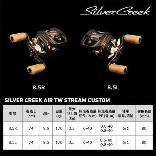 22新款DAIWA达瓦银溪SILVER CREEK水滴轮溪流微物鳟鱼路亚轮渔轮