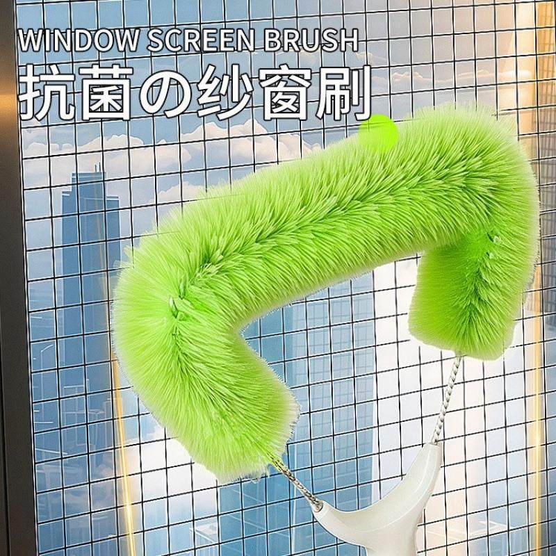 日本纱窗清洗神器免拆洗擦窗户网清洁工具大扫除高层打扫器具窗户