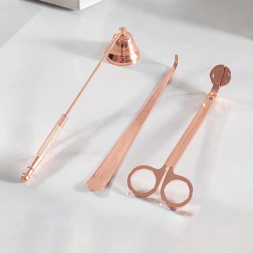 香薰蜡烛剪刀工具灭烛罩灭火钩点火棒点火器充电灭烛钩灭火器套装