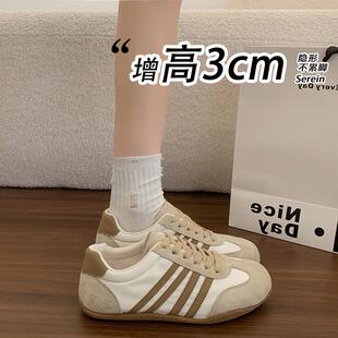 薄款德训鞋女款2026新款夏季超火经典百搭阿甘运动休闲板鞋子女鞋