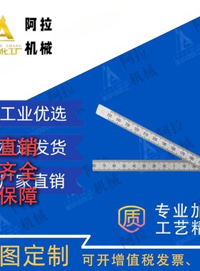 替怡合达刻度尺BLR02/12/32/42/52/72-L60/L100/L200/L300铝标尺