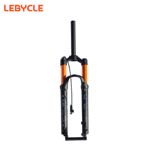 乐百客 山地自行车前叉避震器26寸线控器减震气叉单车油簧叉配件