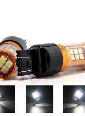 汽车LED转向刹车灯7440 3030 28SMD3156 7443 3157高亮尾灯日行灯