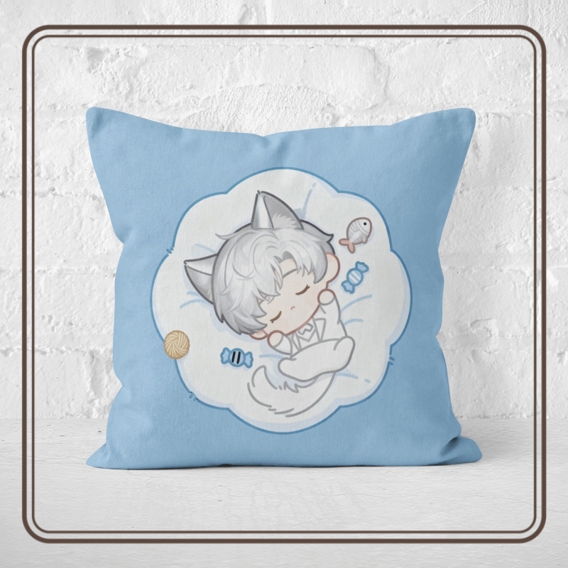 光与夜之恋周边查理苏陆沉齐司礼夏鸣星萧逸棉花娃娃方形抱枕