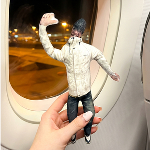 玩偶定制无白边老鼠干骨架整蛊抽象定制双面可随意弯曲搞笑来图做