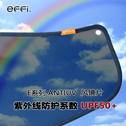 专用配件 effi风镜帽镜片 ANTIUV系列UPF50+防紫外线防风护目镜片