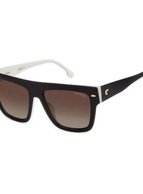 代购Carrera卡雷拉女士太阳镜全框塑料材质渐变镜片黑色白色