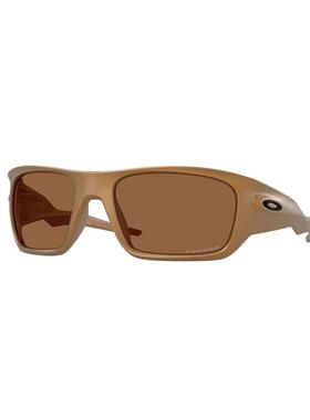 Oakley欧克利男士太阳镜防紫外线偏光抗冲击清晰视野方形棕框