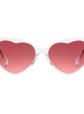 代购kate spade女士太阳镜遮光防紫外线CR39镜片塑料材质心形