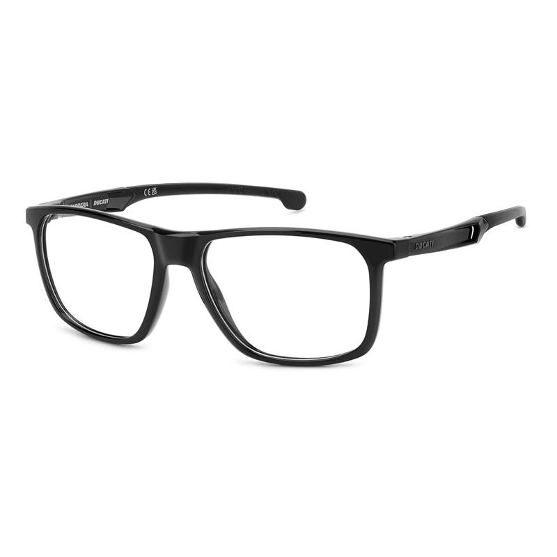 Carrera卡雷拉男士眼镜框矩形塑料全框黑色日常佩戴办公眼镜架