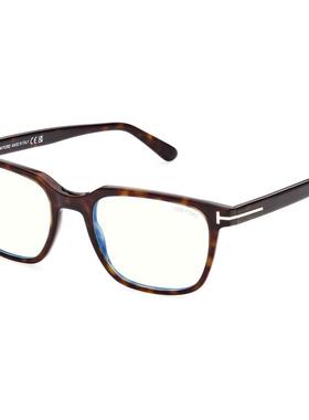 代购Tom Ford汤姆福特男士眼镜框方形全框色蓝色镜片