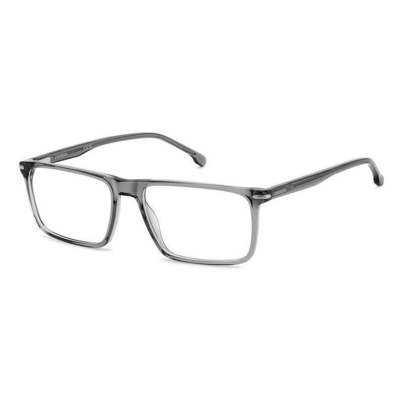 Carrera卡雷拉男士眼镜框矩形塑料全框灰色办公日常佩戴眼镜架