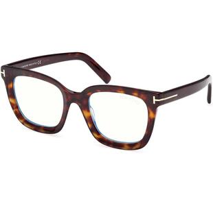 代购Tom Ford汤姆福特女士眼镜框色全框方形蓝光阻隔镜片