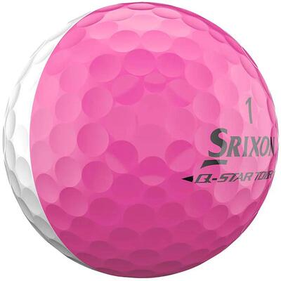 海外代购Srixon高尔夫球高旋亮面涂层三层结构双色拼接球场竞技