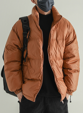 it neith BIAS潮牌日系羽绒服男冬季百搭白鸭绒宽松保暖潮流外套