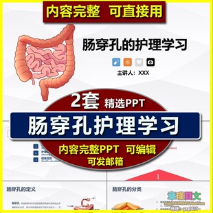 肠穿孔护理业务学习PPT课件 普外科疾病介绍护理原则健康宣教教育