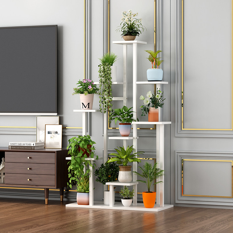 花架置物架客厅阳台落地式高花盆摆放架现代简约多层省空间多肉架,住宅家具,花架/花几,淘宝优惠券,粉丝福利购,淘宝优惠卷