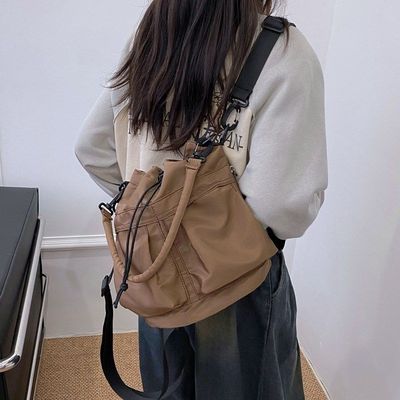 背包斜挎包两用二合一气质款可双肩背单肩手提女包包时尚大容量
