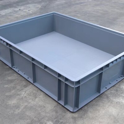 热销8616周转箱塑料中转物流运输收纳筐蔬菜水果塑外径800600