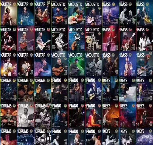 2018Rockschool全套乐器教材