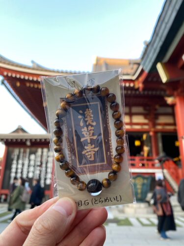 6.28代购浅草寺手串浅草寺虎目石手串水晶手串赵雨凡同款