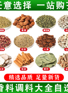 大料香料调料大全自选干八角大料卤水炖肉组合桂皮香叶白芷草果