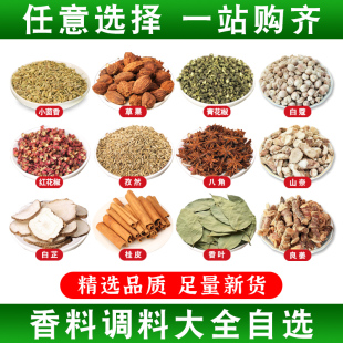 大料香料调料大全自选干八角大料卤水炖肉组合桂皮香叶白芷草果