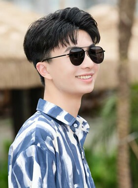 太阳镜墨镜商务出行98002M超轻铝镁偏光太阳镜双梁飞行员可配度数