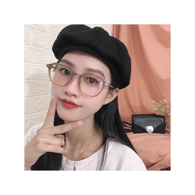 0911新款眼镜全框韩版秀智小红书网红素颜板材近视眼镜架女