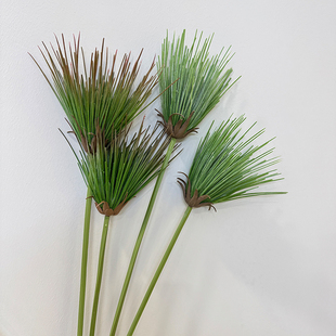 仿真花丝兰草伞沙喷泉草装饰花艺术插花叶材空间花艺设计摄影道具