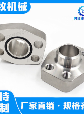 不锈钢304/316 SAE法兰对焊式AFSA高压油泵船用液压阀油管法兰