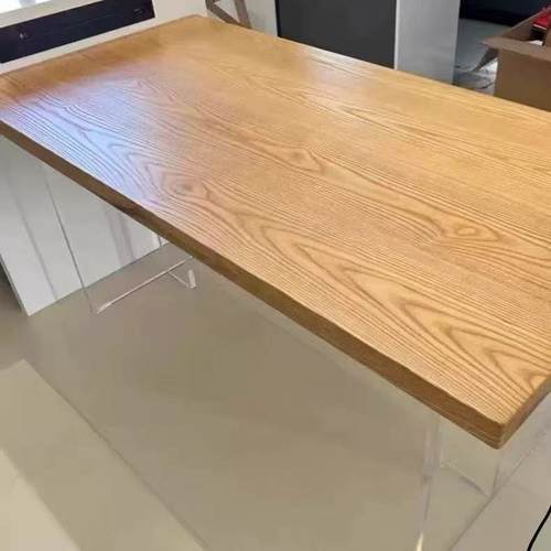 北美白蜡木实木桌面板定制原木板