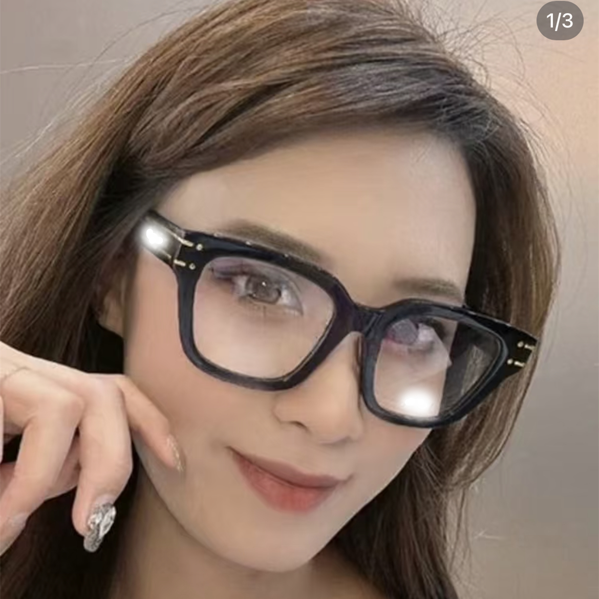 男女同款眼镜时尚板材百搭素颜