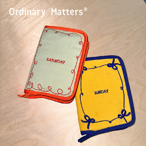 ummroom·OrdinaryMatters想象乐园撞色护照夹多功能收纳包
