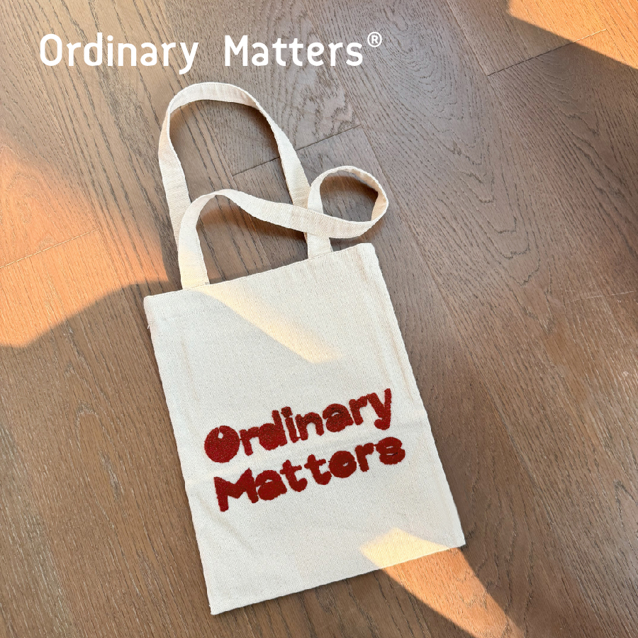 ummroom·OrdinaryMatters红色日常·Ruby Red复古时髦单肩托特包