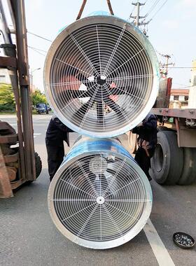 DS双向射流风机 SDS-11.2-37KW隧机道风 1D2D消音铝合金叶S轮