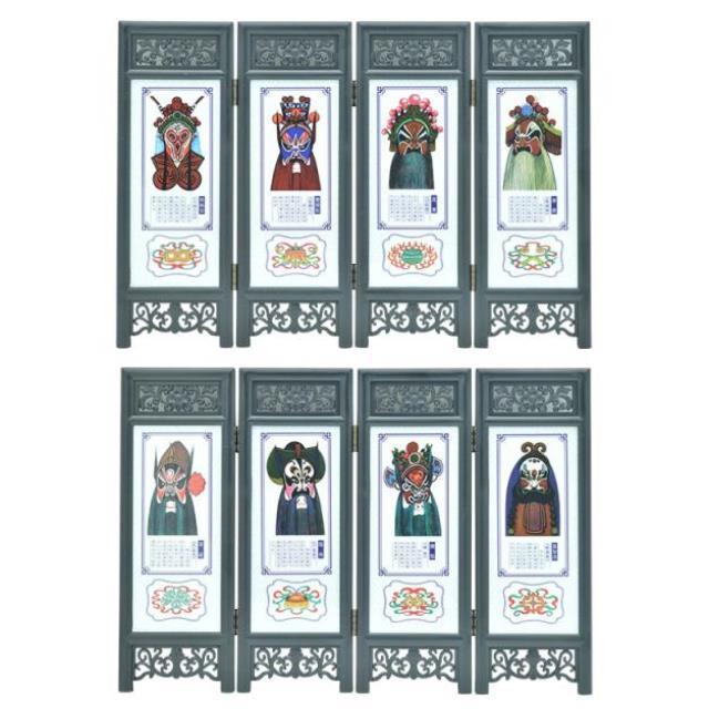 To fake something antique Facebook screen Decoration fold Study character Merlin, bamboo and chrysanthemum books Beijing opera Facebook Foreigners Scenic spotin the Arts and crafts , Folk arts and crafts Features , Facebook  category - from Buy2taobao.com to provide professional Taobao agent buy service