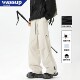 宽松直筒冲锋休闲长裤 WASSUP登山工装 子男生春秋 美式 伞兵裤 裤 男士