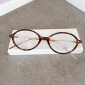 赵露思沈月同款 椭圆形书呆子玳瑁色眼镜框女网红素颜防蓝光眼睛架