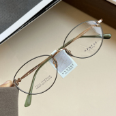 2026年春季 超轻纯钛椭圆形书呆子优雅女士眼镜框近视可配度数老花